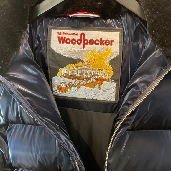 WoodPecker Mens Bomber Jacket - Picture 6 of 6